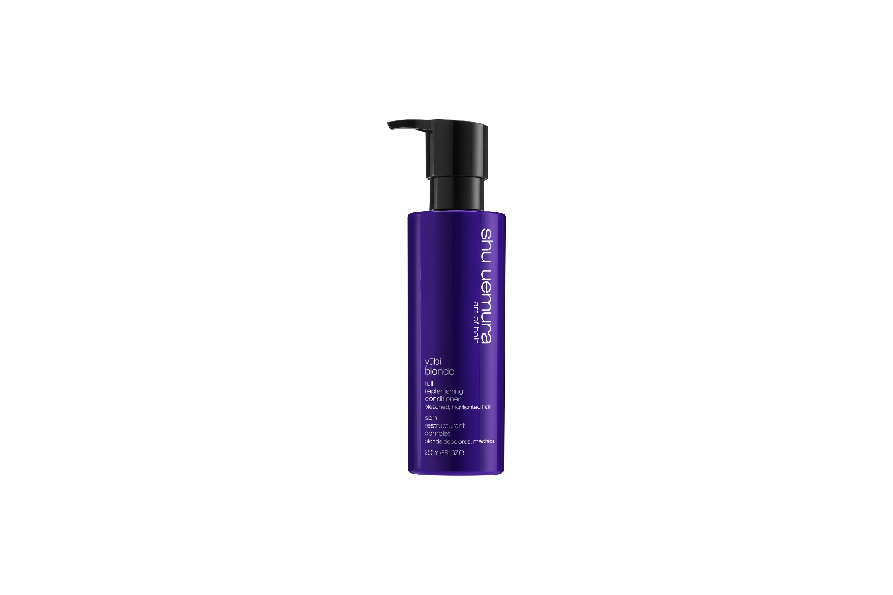 Shu Uemura yubi blonde full replenishing Conditioner 250 ml & GRATIS glow Shampoo travel size 75 ml