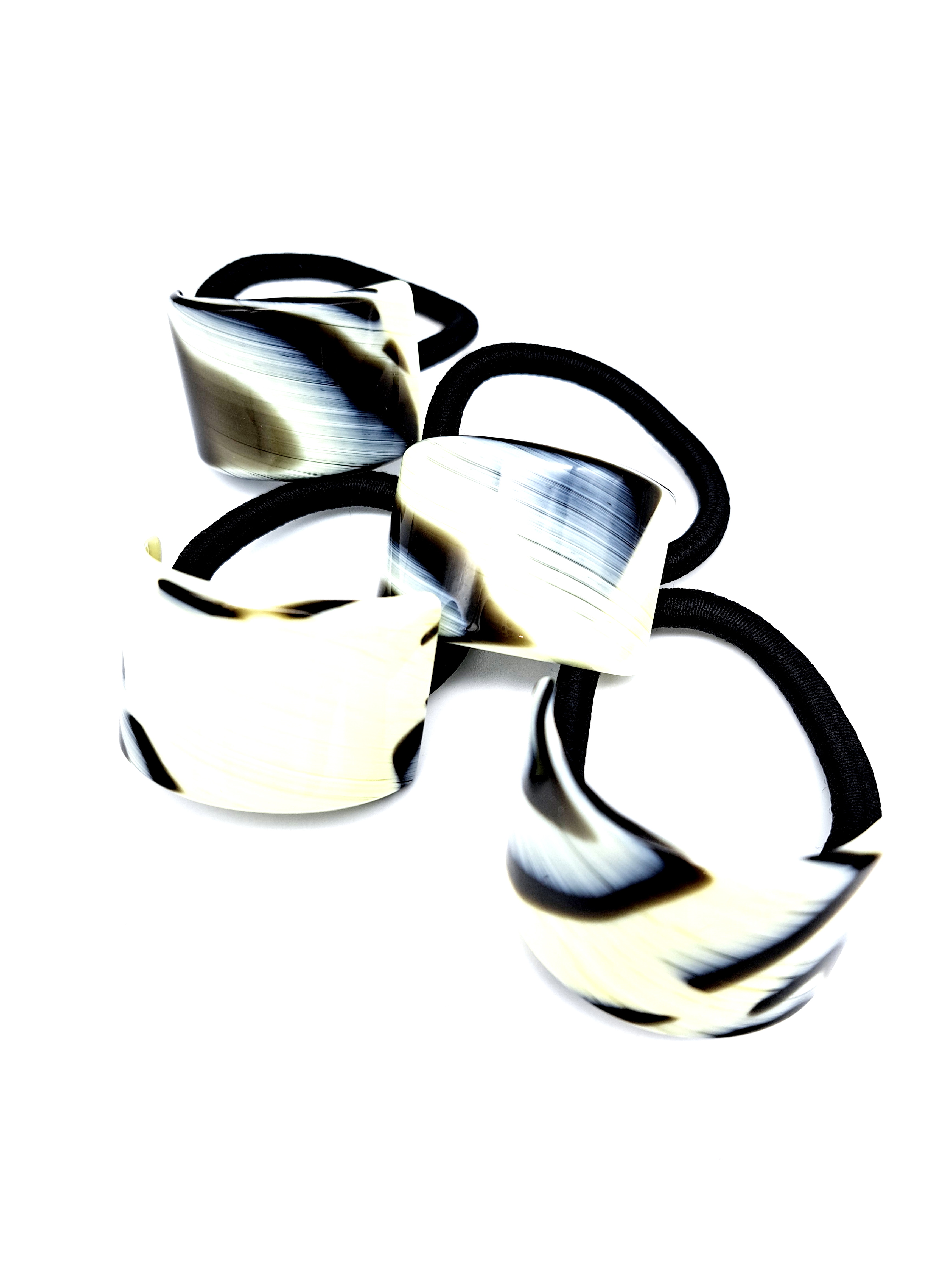 Haargummi Horn-Optik
