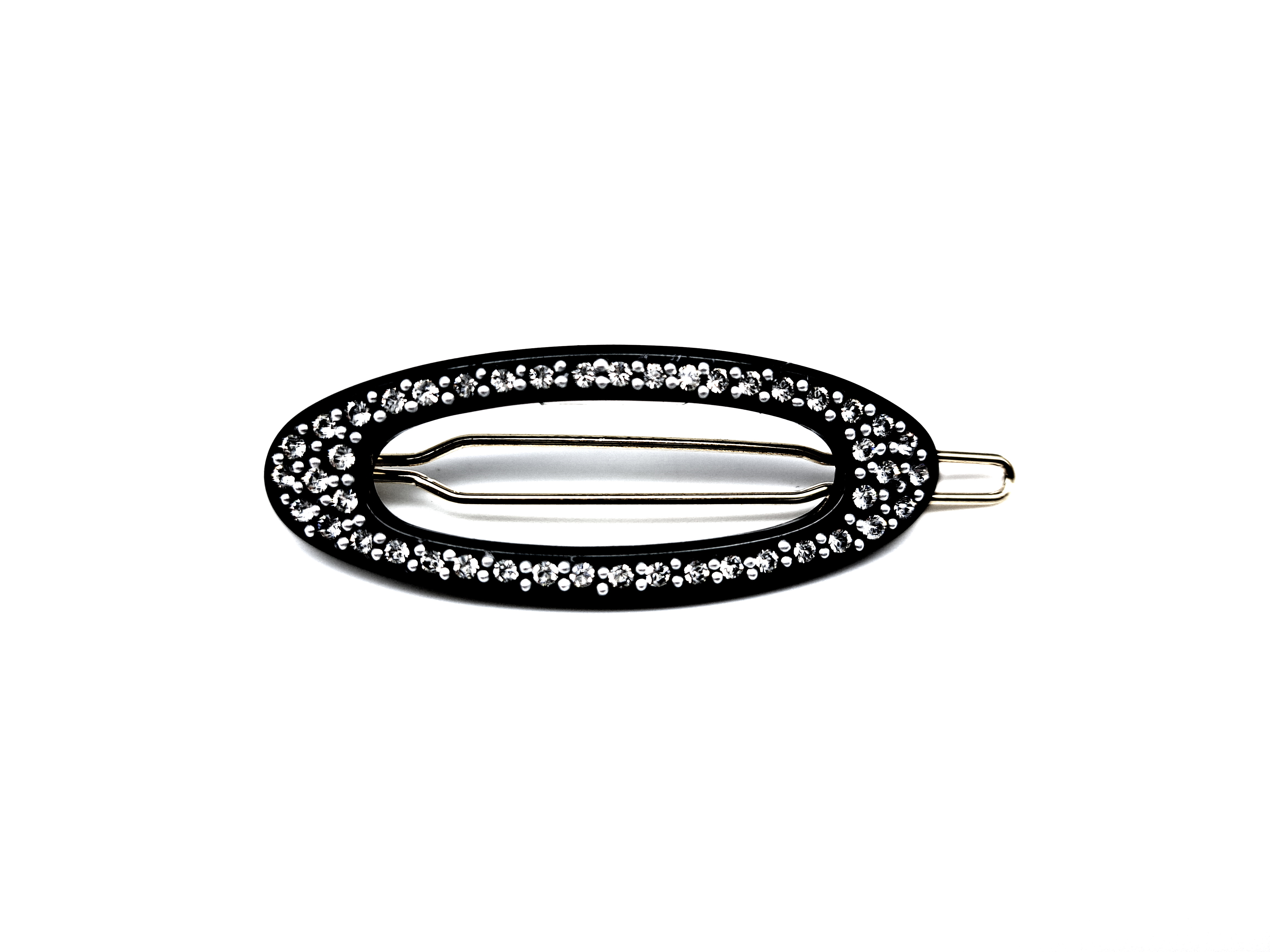 Great Hair day Brautschmuck Strass Haarspange Oval